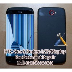 HTC One S Broken LCD/Display Replacement Repair